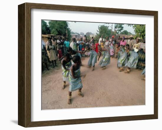 Natintigou Village, Benin (Dahmoney), Africa-Bruno Barbier-Framed Photographic Print
