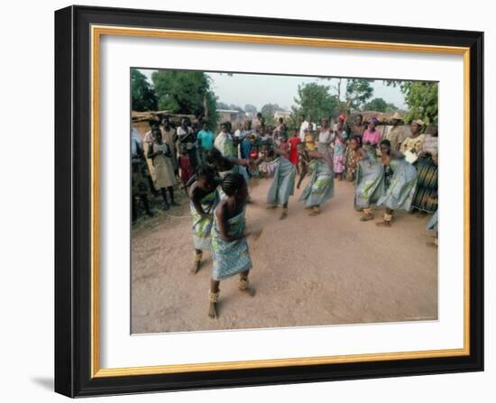 Natintigou Village, Benin (Dahmoney), Africa-Bruno Barbier-Framed Photographic Print