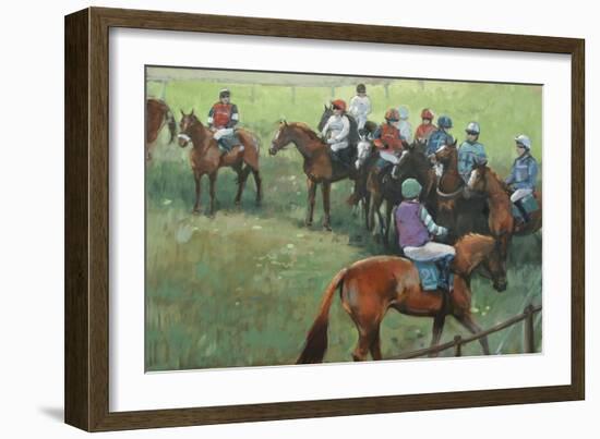 Nation Hunt - The Start-Jennifer Wright-Framed Giclee Print