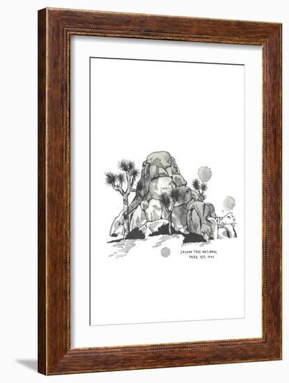 Nation Park Joshua Tree-Natasha Marie-Framed Giclee Print