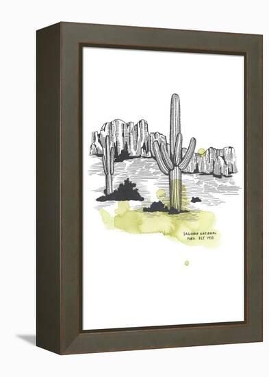 Nation Park Saguaro-Natasha Marie-Framed Premier Image Canvas