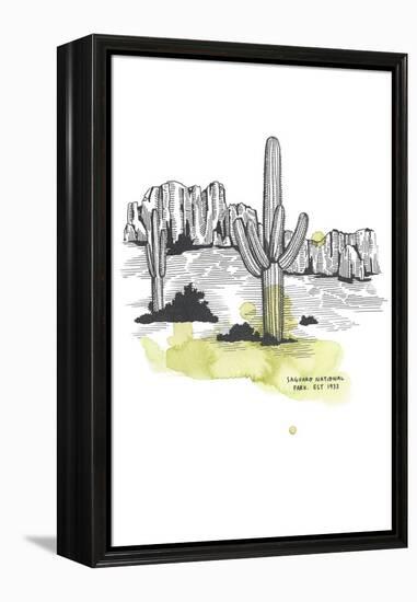 Nation Park Saguaro-Natasha Marie-Framed Premier Image Canvas