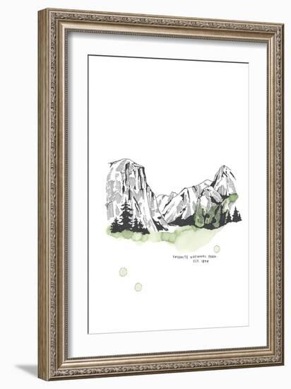 Nation Park Yosemite-Natasha Marie-Framed Giclee Print