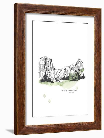 Nation Park Yosemite-Natasha Marie-Framed Giclee Print