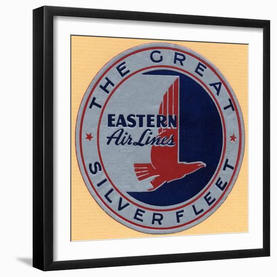 National Air and Space Museum: Eastern Air Lines-null-Framed Art Print