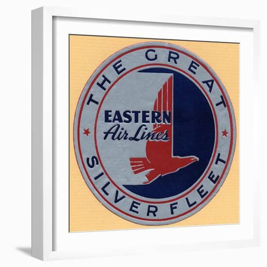 National Air and Space Museum: Eastern Air Lines-null-Framed Art Print