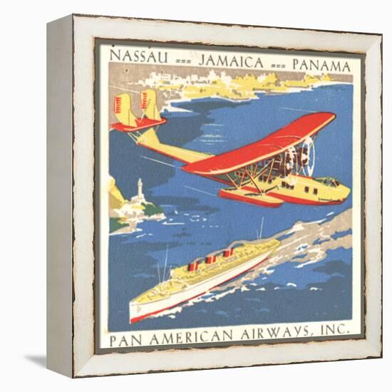 National Air and Space Museum: Pan American Airways-null-Framed Stretched Canvas