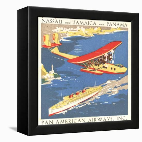 National Air and Space Museum: Pan American Airways-null-Framed Stretched Canvas