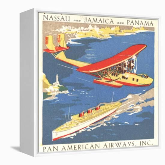 National Air and Space Museum: Pan American Airways-null-Framed Stretched Canvas