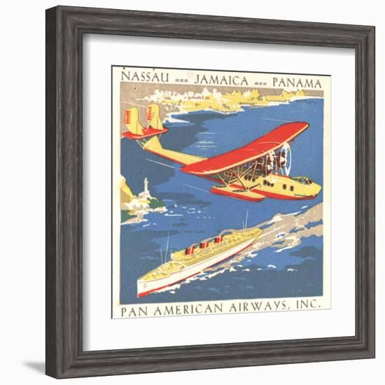 National Air and Space Museum: Pan American Airways-null-Framed Art Print