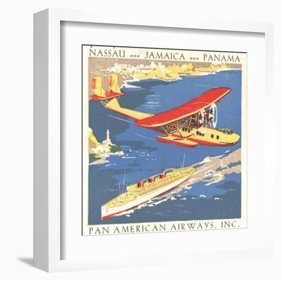 National Air and Space Museum: Pan American Airways-null-Framed Art Print