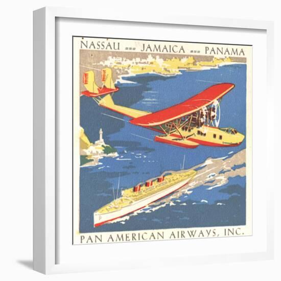 National Air and Space Museum: Pan American Airways-null-Framed Art Print