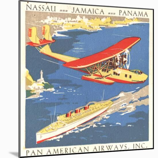 National Air and Space Museum: Pan American Airways-null-Mounted Art Print