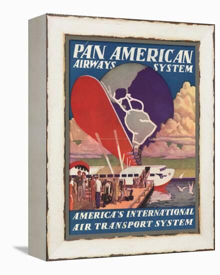 National Air and Space Museum: Pan American-null-Framed Stretched Canvas