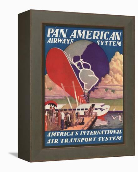 National Air and Space Museum: Pan American-null-Framed Stretched Canvas