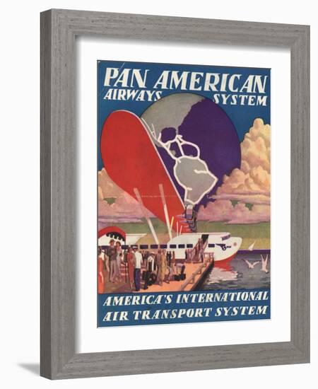 National Air and Space Museum: Pan American-null-Framed Art Print