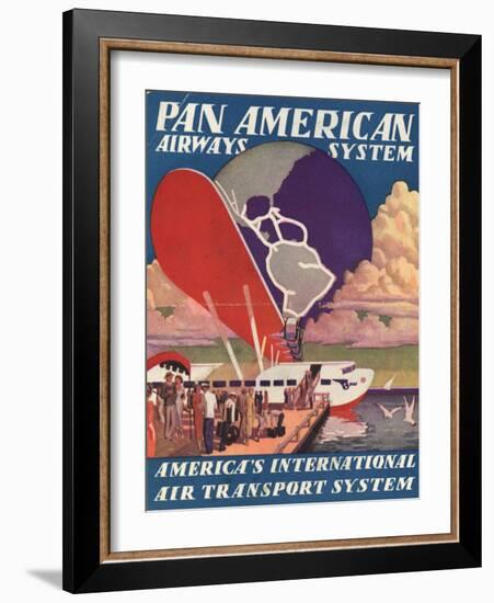 National Air and Space Museum: Pan American-null-Framed Art Print