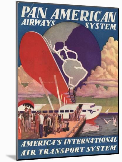 National Air and Space Museum: Pan American-null-Mounted Art Print