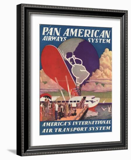 National Air and Space Museum: Pan American-null-Framed Art Print