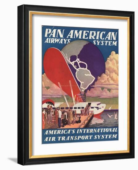 National Air and Space Museum: Pan American-null-Framed Art Print