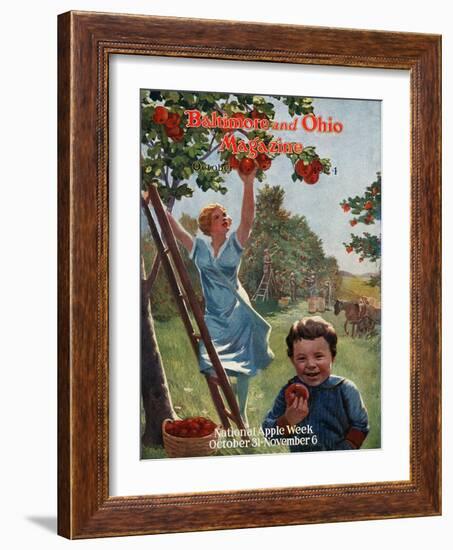 National Apple Week 1924-Charles H. Dickson-Framed Giclee Print