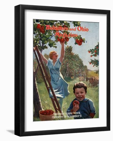 National Apple Week 1924-Charles H. Dickson-Framed Giclee Print