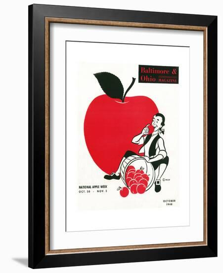 National Apple Week 1948-W.D.P.-Framed Giclee Print