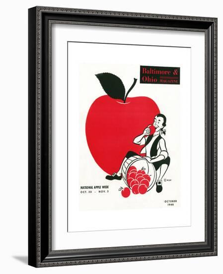 National Apple Week 1948-W.D.P.-Framed Giclee Print