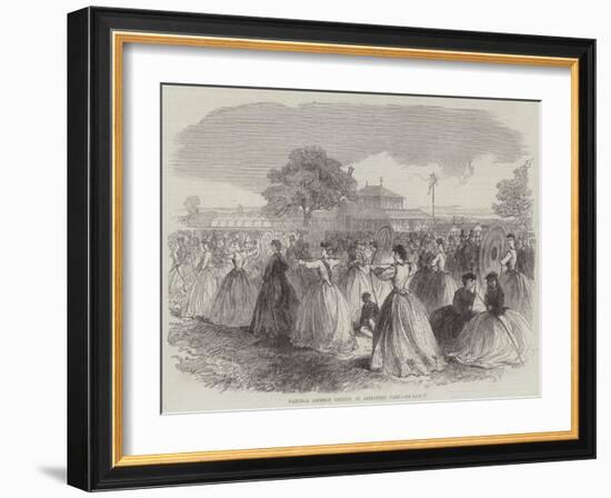 National Archery Meeting at Alexandra Park-null-Framed Giclee Print