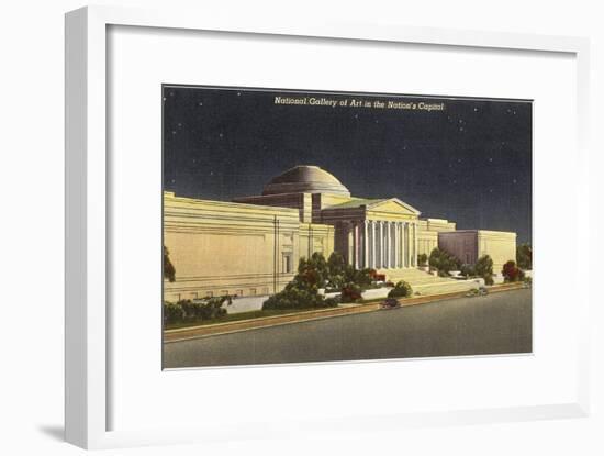 National Art Gallery, Washington D.C.-null-Framed Art Print