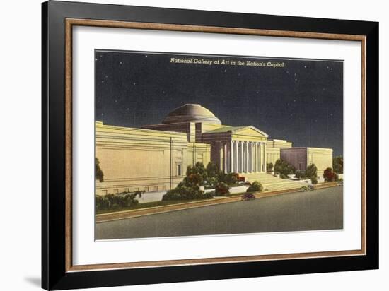 National Art Gallery, Washington D.C.-null-Framed Art Print