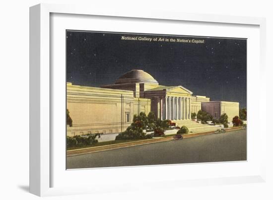 National Art Gallery, Washington D.C.-null-Framed Art Print