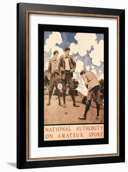 National Authority on Amateur Sport-Maxfield Parrish-Framed Art Print