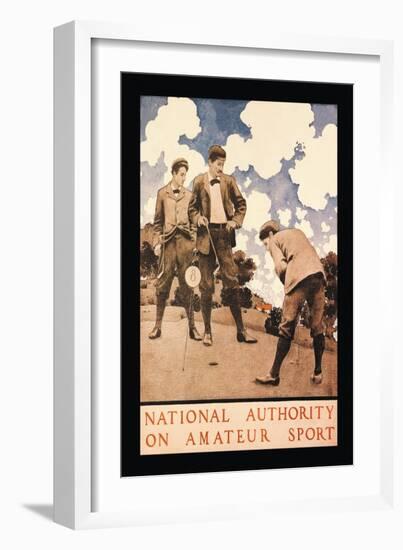 National Authority on Amateur Sport-Maxfield Parrish-Framed Art Print