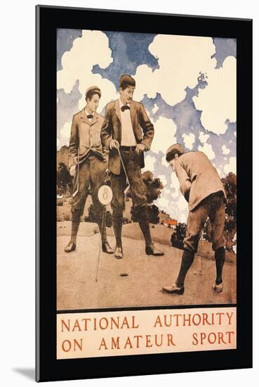 National Authority on Amateur Sport-Maxfield Parrish-Mounted Art Print