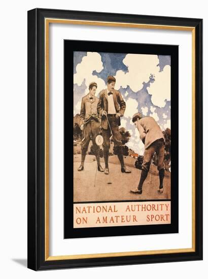 National Authority on Amateur Sport-Maxfield Parrish-Framed Art Print