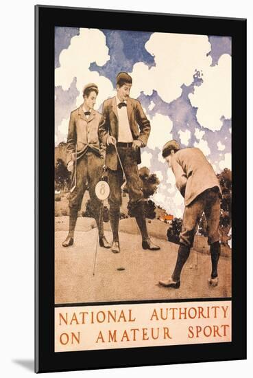 National Authority on Amateur Sport-Maxfield Parrish-Mounted Art Print