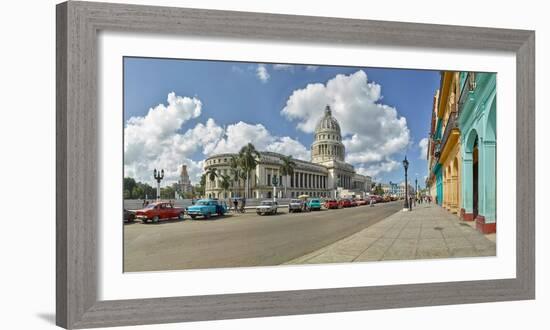 National Capitol Building in Havana, Cuba-null-Framed Photographic Print