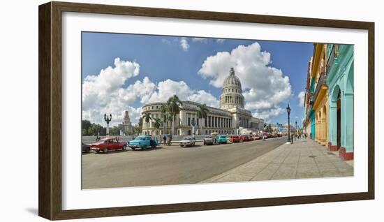 National Capitol Building in Havana, Cuba-null-Framed Photographic Print