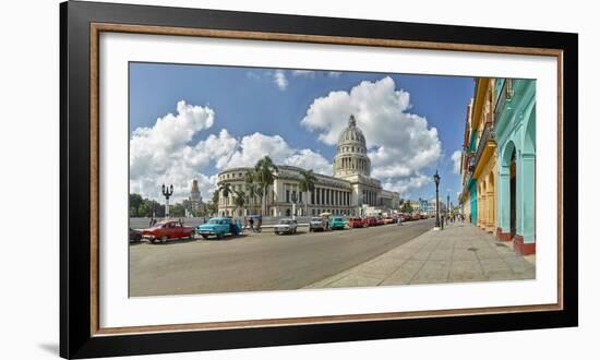 National Capitol Building in Havana, Cuba-null-Framed Photographic Print