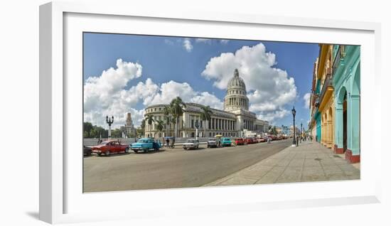 National Capitol Building in Havana, Cuba-null-Framed Photographic Print