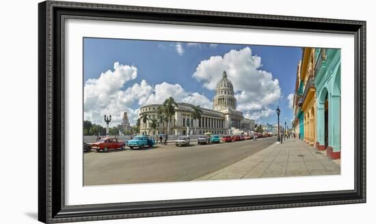 National Capitol Building in Havana, Cuba-null-Framed Photographic Print