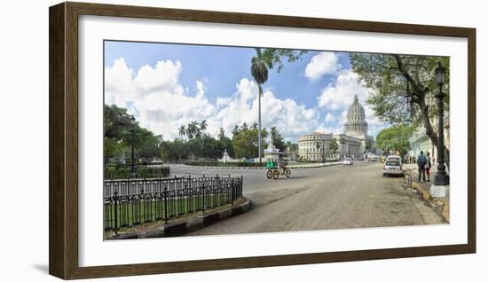 National Capitol Building in Havana, Cuba-null-Framed Photographic Print