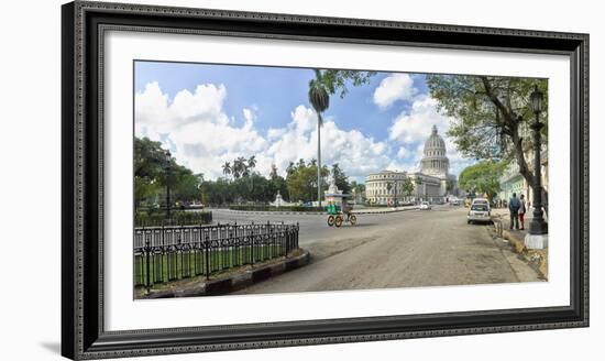 National Capitol Building in Havana, Cuba-null-Framed Photographic Print