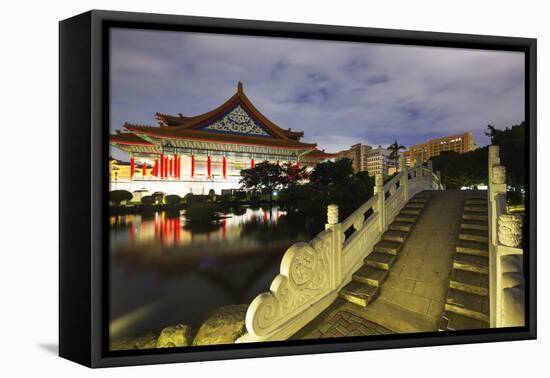 National Concert Hall, Chiang Kaishek Memorial Grounds, Taipei, Taiwan, Asia-Christian Kober-Framed Premier Image Canvas