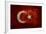 National Flag Of Turkey-Bruce stanfield-Framed Art Print
