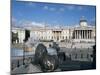 National Gallery and Trafalgar Square, London, England, United Kingdom-G Richardson-Mounted Photographic Print