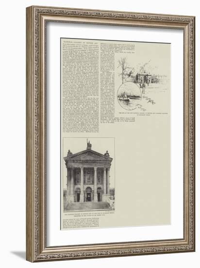 National Gallery of British Art-Joseph Holland Tringham-Framed Giclee Print