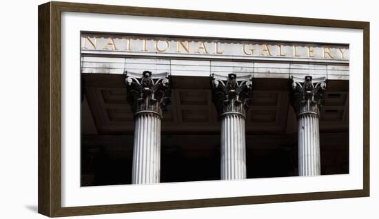 National Gallery on Trafalgar Square, London-Felipe Rodriguez-Framed Photographic Print