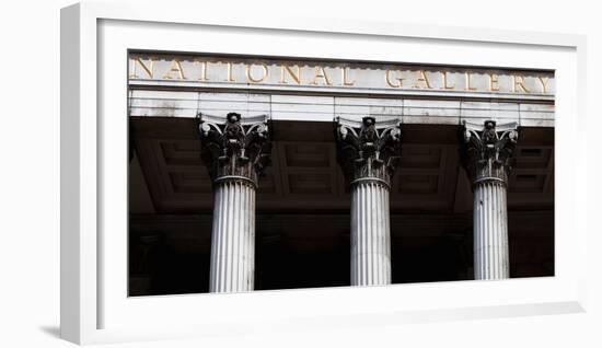 National Gallery on Trafalgar Square, London-Felipe Rodriguez-Framed Photographic Print